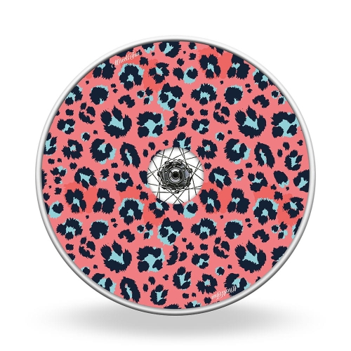 Speichenschutz Blauer Leoparden Print