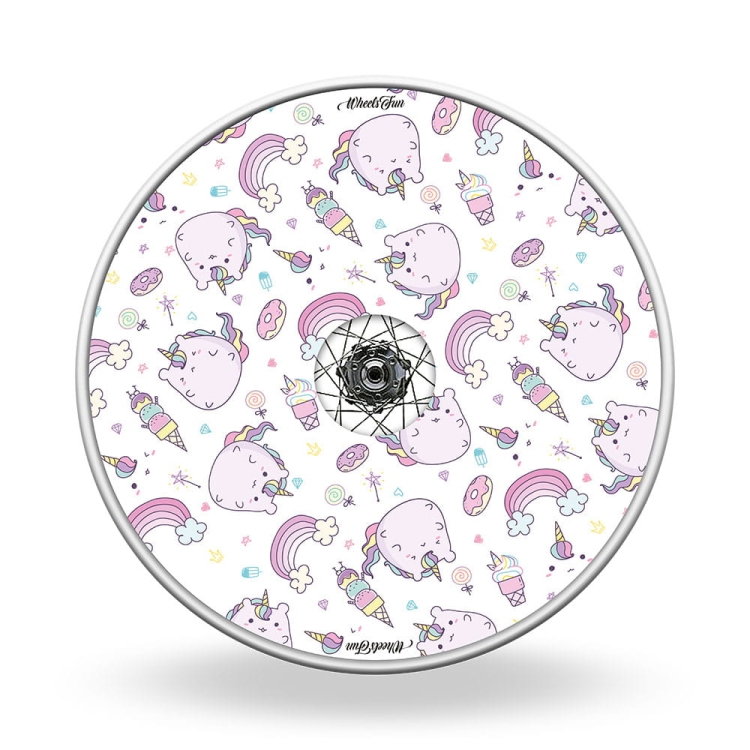 Speichenschutz Einhörner im Kawaii Stil