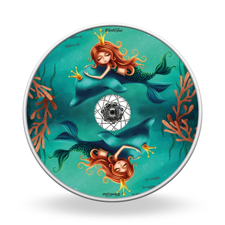 Speichenschutz Meerjungfrau und Delphin