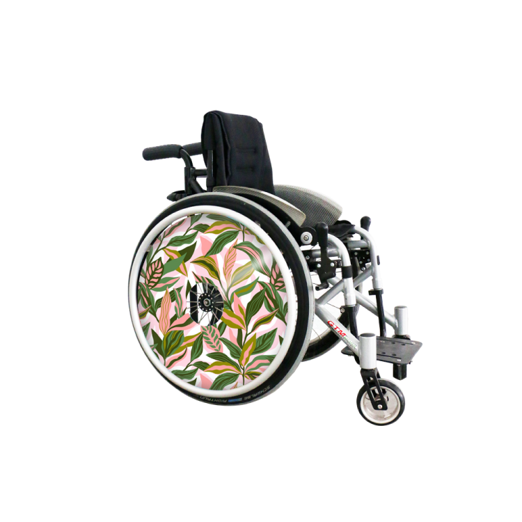 Speichenschutz Rosa Blätter