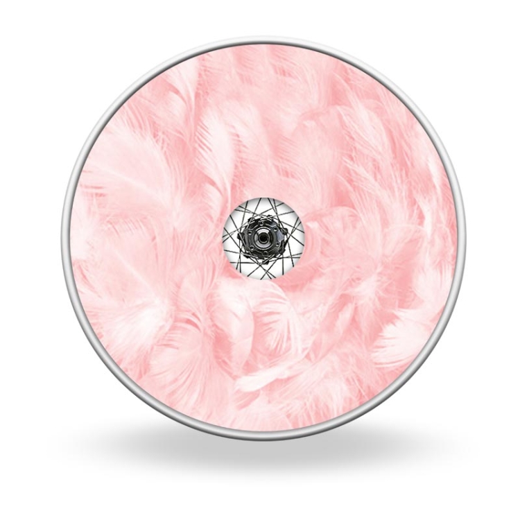 Speichenschutz Rosa Federn